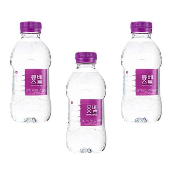 무료배송  생수 몽베스트 330ml x 40개 맑은물생수 음료도소매 : 체리마켓20