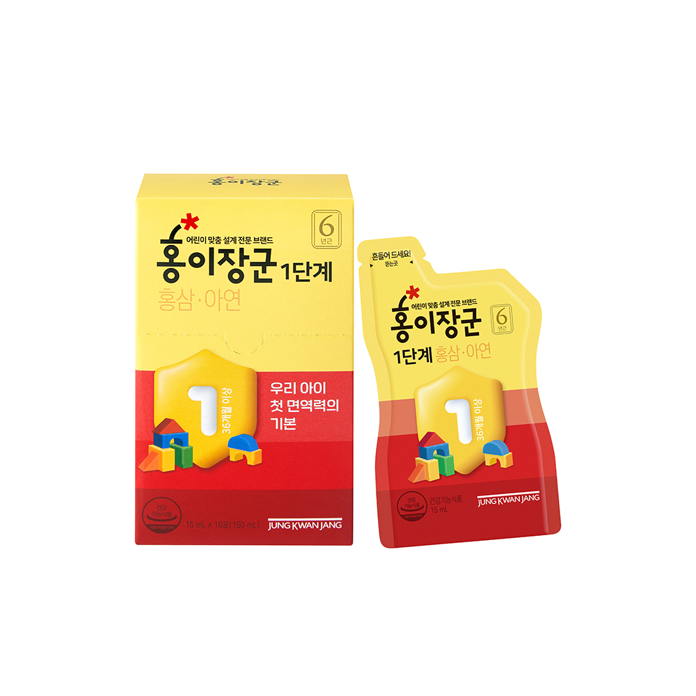 정관장 홍이장군 1단계 만 3세 이상 어린이 홍삼 : 정관장브랜드스토어