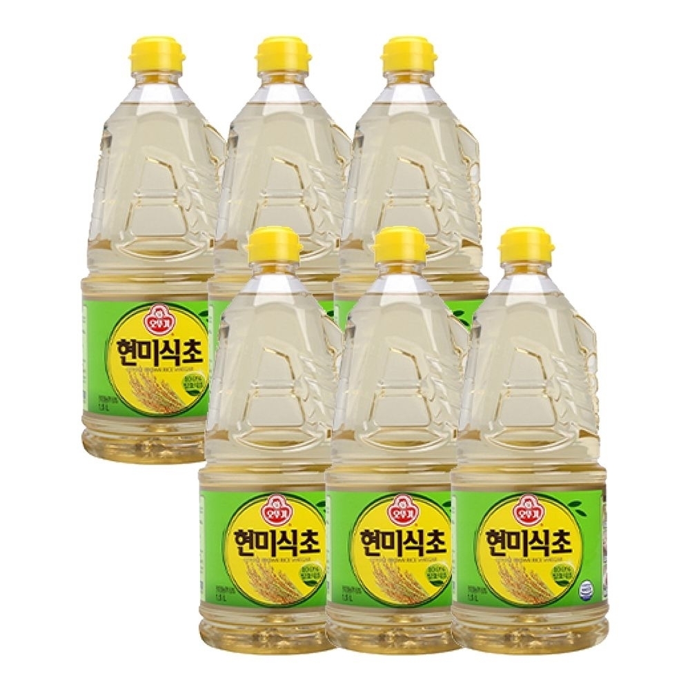 현미식초1.5L 6개 : 마이찰리