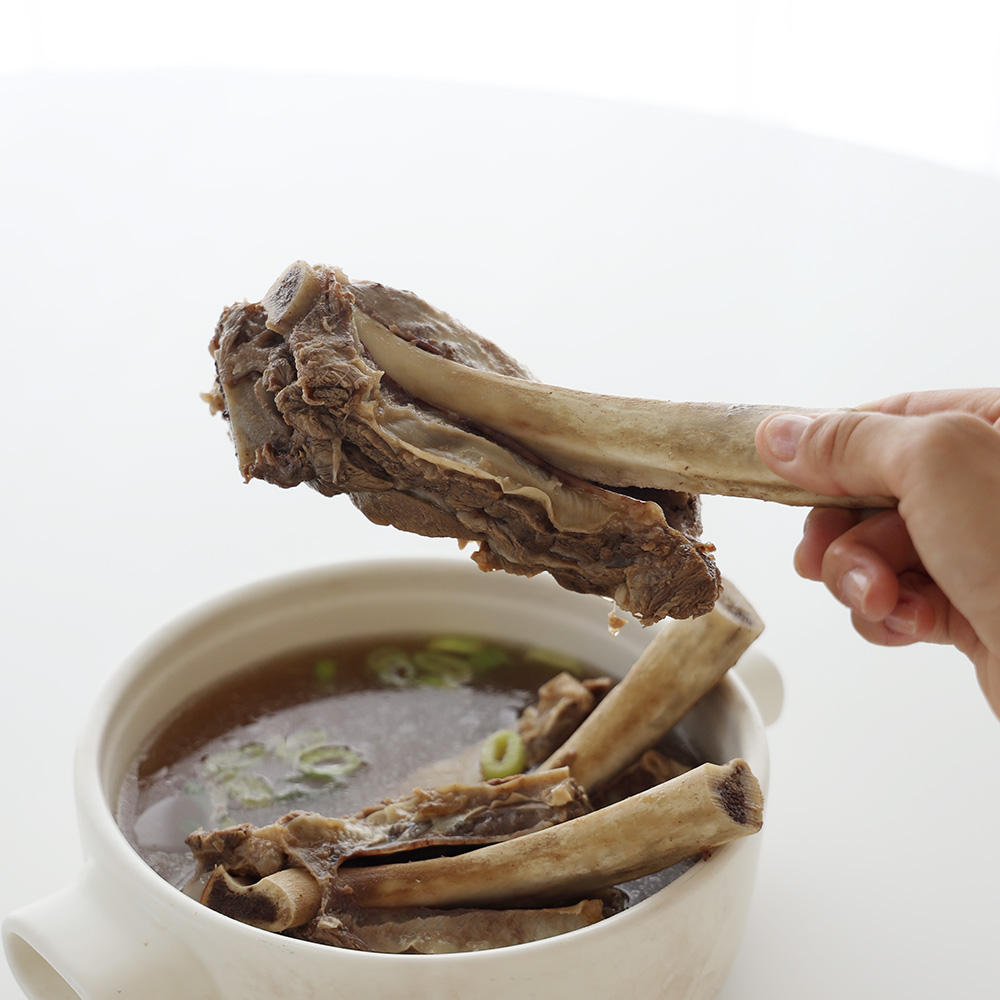 옛날옛집 대왕 갈비탕 왕갈비탕 갈비 3대 1300g x 4팩 : 옛날옛집 대왕갈비탕