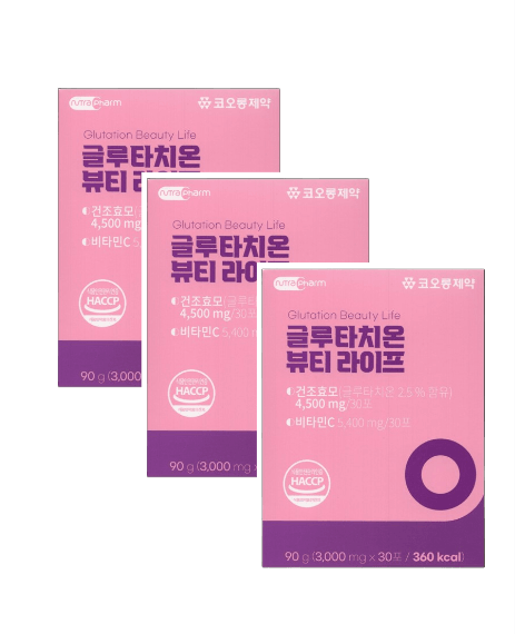 코오롱제약 글루타치온 뷰티라이프 30포 X 3개  /항산화물질 코오롱제약 이너뷰티 비타민C 글루타치온 : 위키wckey