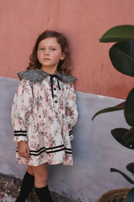 [봉주르다이어리] FW 23 Bonjour Diary Tunic of birds & flowers : Health Beauty