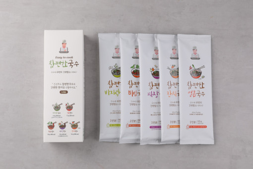 건강한국수 간단한요리 겨울철음식 5종 잔치 얼큰 비빔 바지락 짜장 놀면뭐하니 : 참사랑하우스