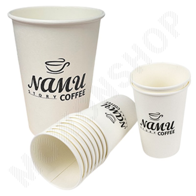 13oz 종이컵 13온스 카페 테이크아웃 커피컵 10개입 : 모원