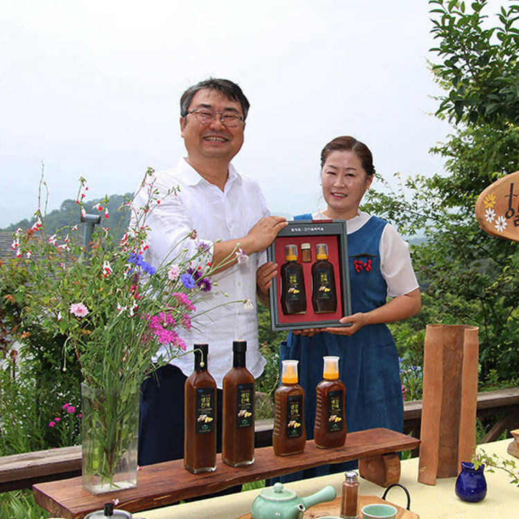 지리산 산청 생강청 선물세트 500ml 힐링힐 : 김씨언니마켓