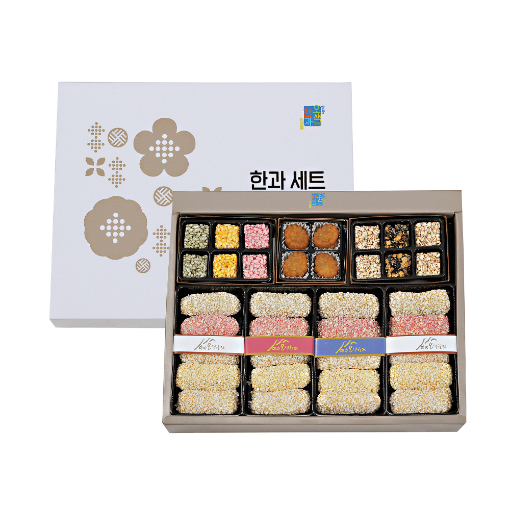 [양양오색한과]추석선물 선물가득세트, 한과,약과 명절 수제한과 부모님생신 상견례 선물 : reviewshop