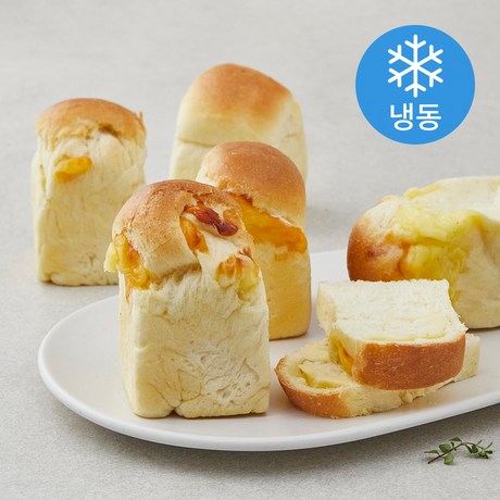서울브레드 빵 모닝 롤치즈 우유식빵 8p (냉동) 480g 1개 : Super Fresh