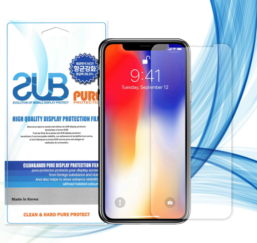 아이폰X iPhoneX 강화 액정 보호필름 : 왓츠비케이스