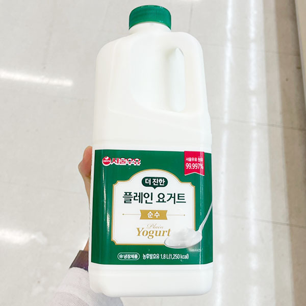 [홈플러스]H 서울_더진한플레인요거트순수_1.8L : 내일배송샵