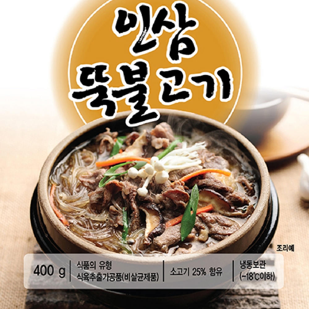 즉석탕 인삼뚝불고기 400g 뚝불 불고기불백 : 마켓구름B