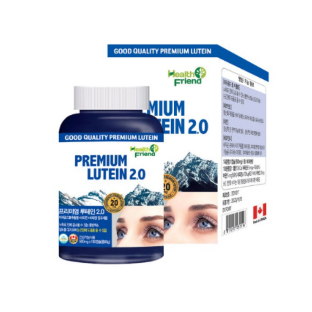 헬스프랜드 프리미엄 루테인 2.0 500mg x 180캡슐 : 글로벌버킷