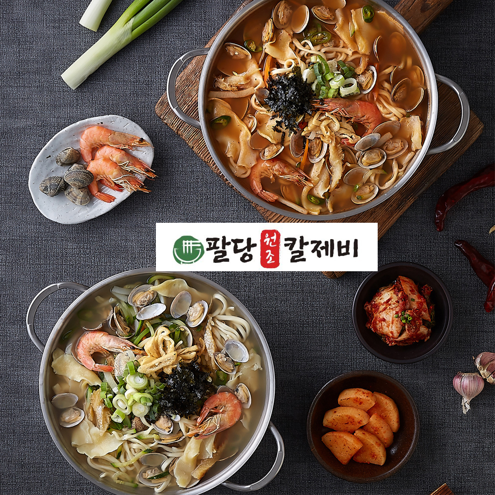 팔당원조칼제비 팔당원조칼국수 영자맛집 밀키트 2인분 3kg 내외 : 알렌백화점 식품관