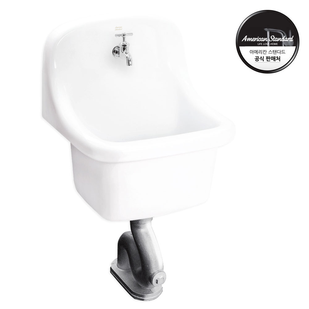 UTILITY SINK 1홀 소제 싱크 C655100S-6DAKZS00S 욕실 건축물 화장실 아메리칸스탠다드 Americanstandard : 바스미디아