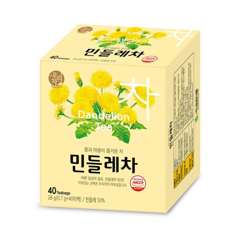 송원식품 우리차 5종 /민들레,옥수수수염, 으뜸결명자, 도라지, 우엉차40티 허브차 : 마트도매물류
