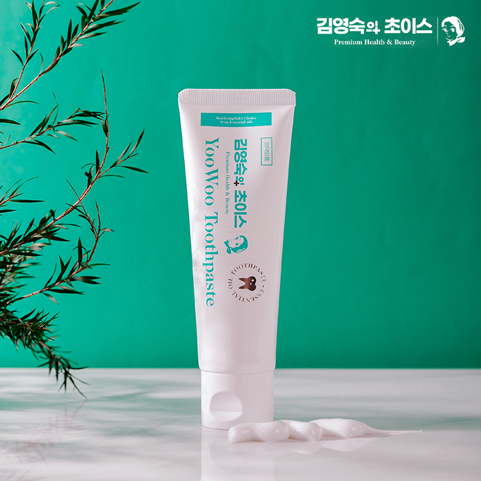 [김영숙의초이스] 유우치약 100g 무불소 에센셜오일 치약 미백 : 김영숙약사의 원픽