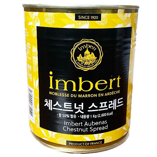 체스트넛 스프레드 1kg (제원인터내쇼날/프랑스) : 베이킹119