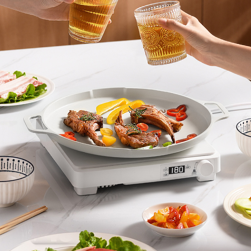스텐 그리들 팬 받침대 미니 화로 한방 돌판 베이킹 가정용 철판야끼 야외 바베큐 플레이트 : 원소셜네트워크