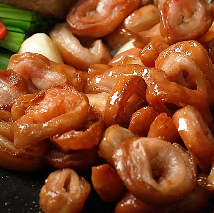 산수골식품 참나무 돼지 훈연막창 400g 소스 100g : 산수골 식품