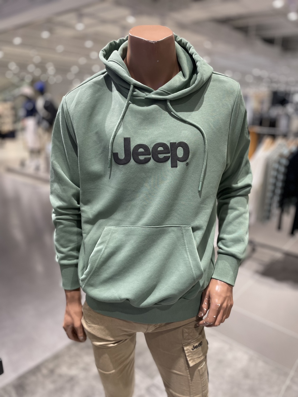 Jeep 지프 남녀공용 후드 티셔츠 브랜드 (O3TU005) : 롯데아울렛 남악점 JEEP