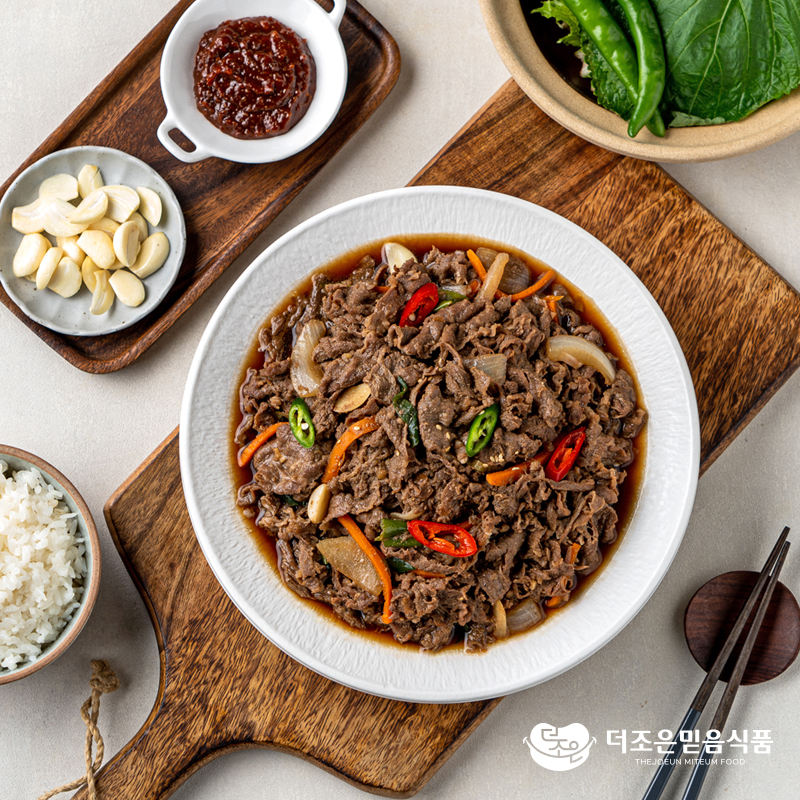 [냉동]더조은 한우불고기 500g : 더조은믿음식품