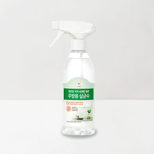 두레생협 다목적 주방용 살균제 (400mlX2개) 천연 곡물추출 다목적 살균수 : 서울북부두레생협