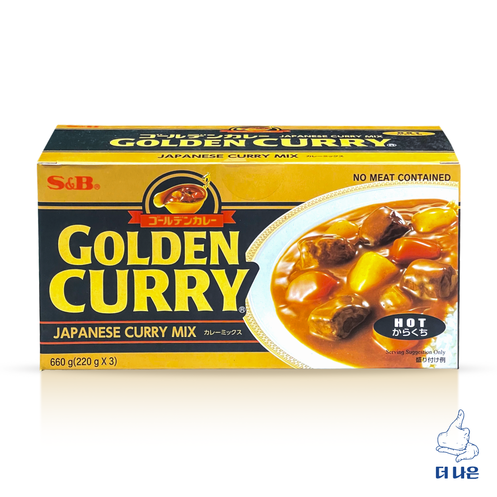 에스앤비 골든카레 매운맛 220g X 3입 : The나은마켓