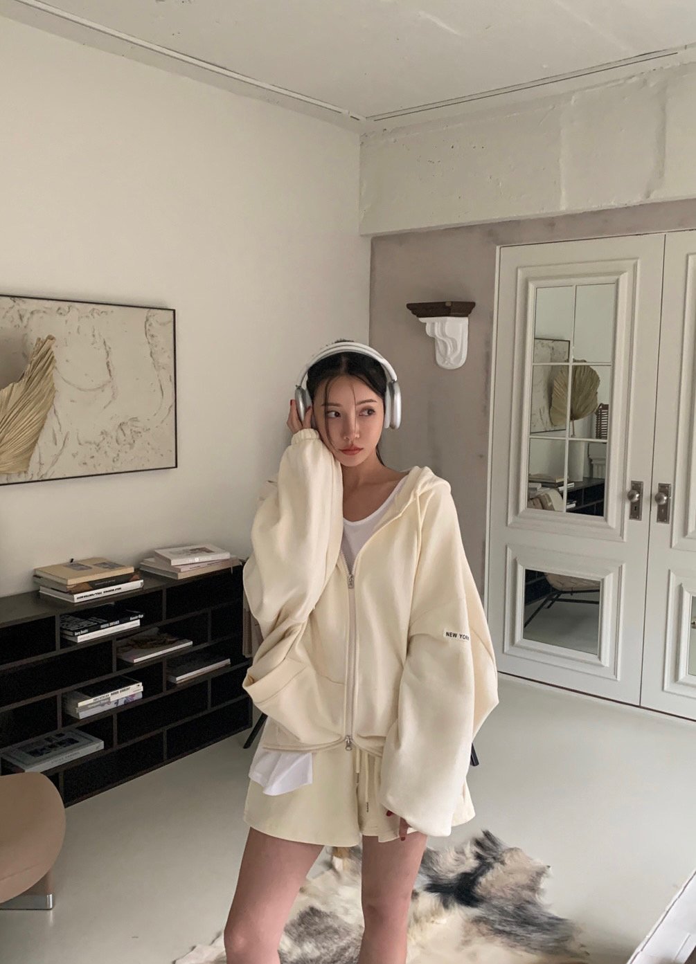 뉴욕 후드집업 : 뽐미