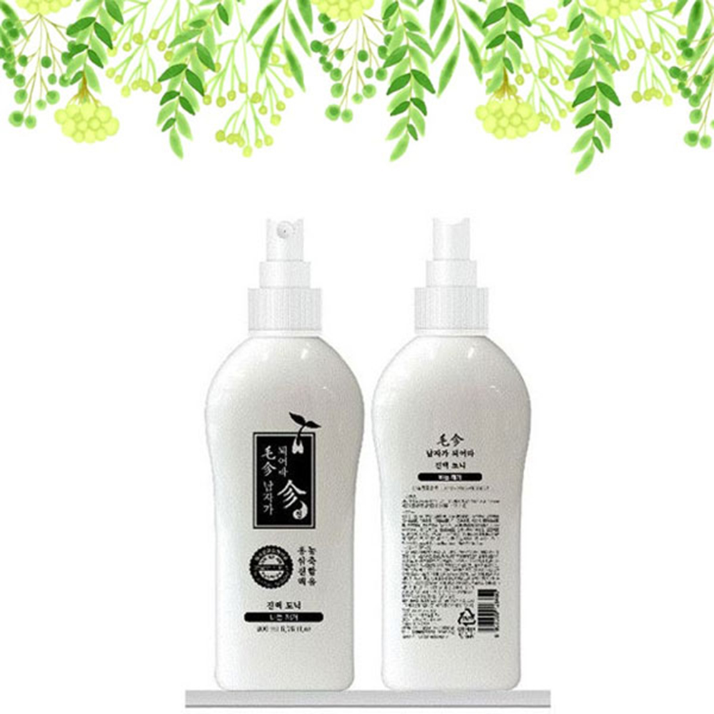 탈모야안녕 진백토닉 200ml 홍삼추출물 20mg 함유 : H U M E