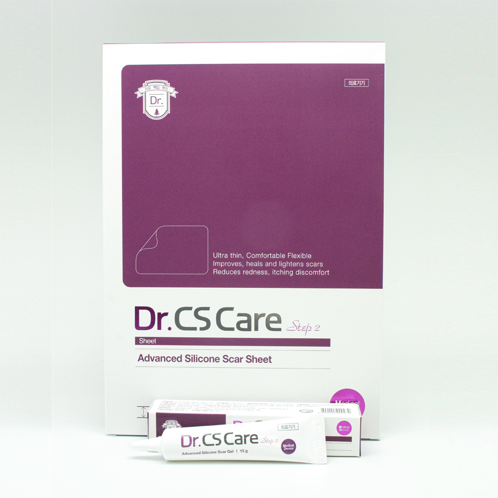 [닥터에디션] 닥터씨에스케어 시트 Dr.CS Care Step 2 Sheet 수술 외상 화상 후 흉터(재고 22개) : 흉터제거클리닉몰