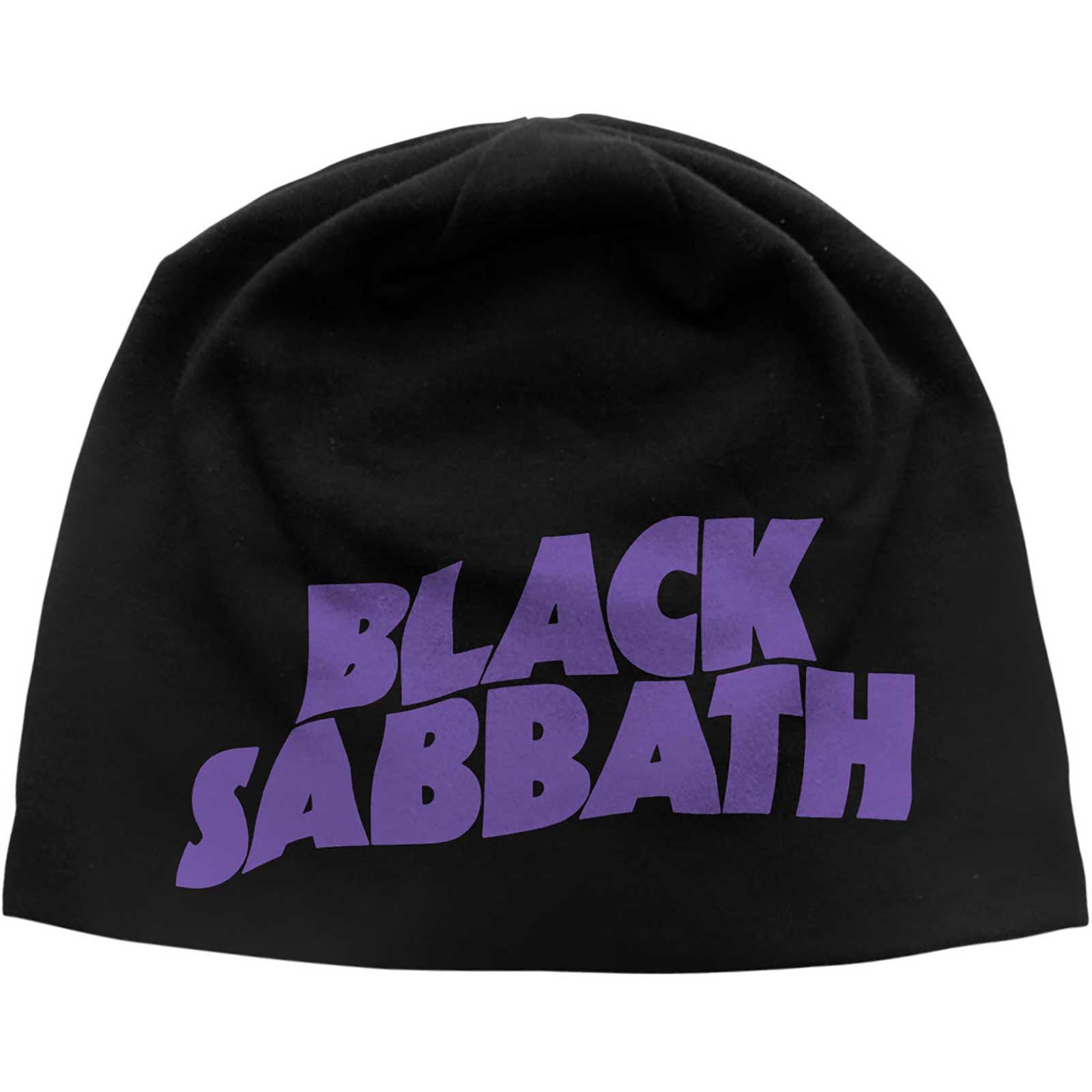 공식 BLACK SABBATH 블랙 사바스 Purple Logo 비니 : 매드몽키
