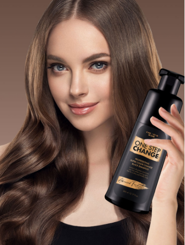 꾸띄르 염색샴푸 대용량 새치 블랙 샴푸 꾸띠르 홈쇼핑 조혜련 맥주효모 360ml : 쌩쌩마켓