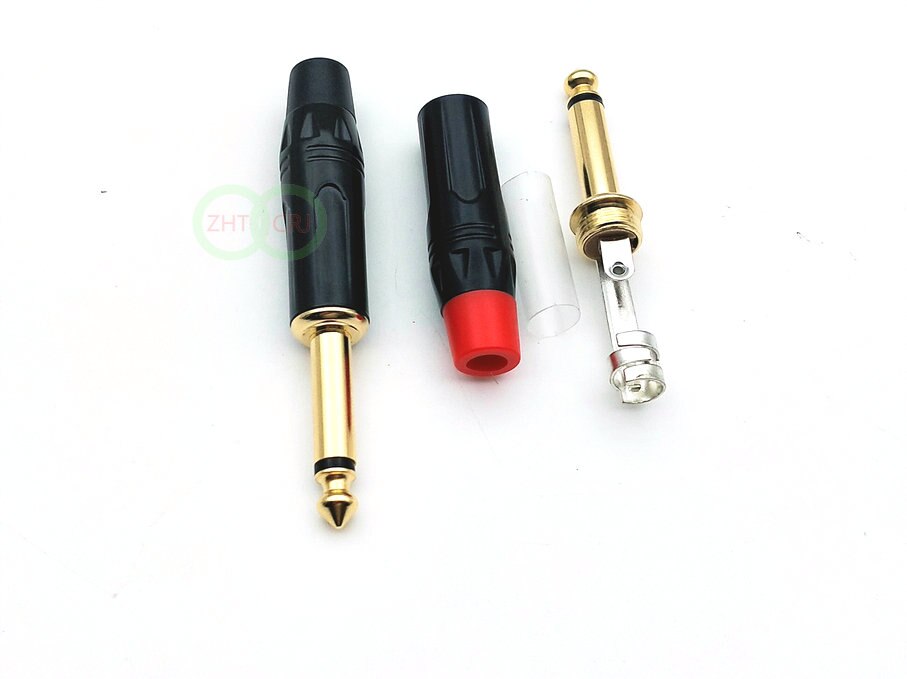 6.35mm 남성 모노 플매트 카펫 러그 오디오 커넥터 용접 어댑터 : 희망유통06