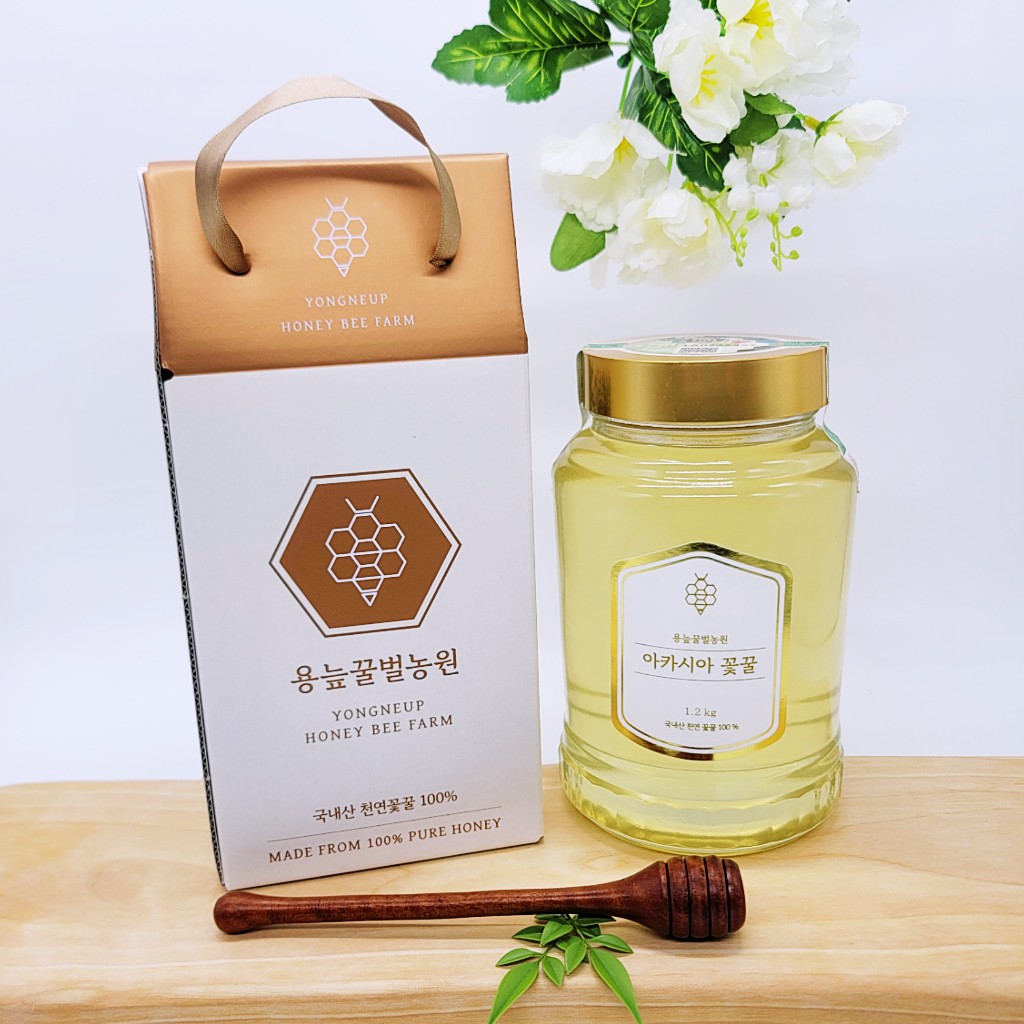 상희씨네 1+프리미엄 벌꿀 아카시아꿀 1.2kg 특종세상 양봉가족 : 용늪꿀벌농원