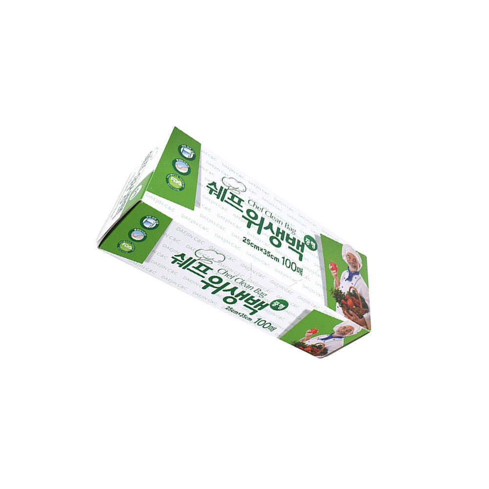 세영마켓 위생백 25cmx35cm 중형 100매 야채비닐봉투 야채포장비닐 : 세영마켓