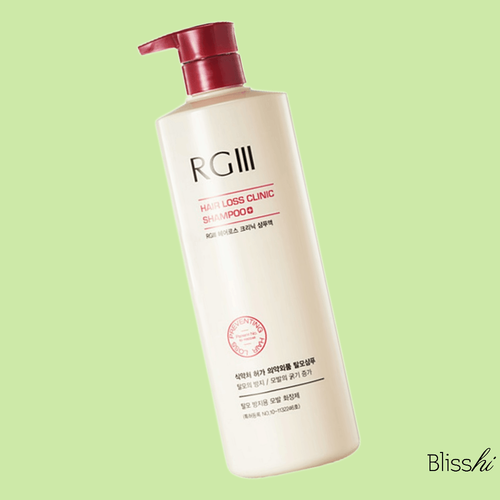 RGⅢ 헤어로스 크리닉 샴푸 탈모샴푸 1000ml × 1개 : 블리스하이
