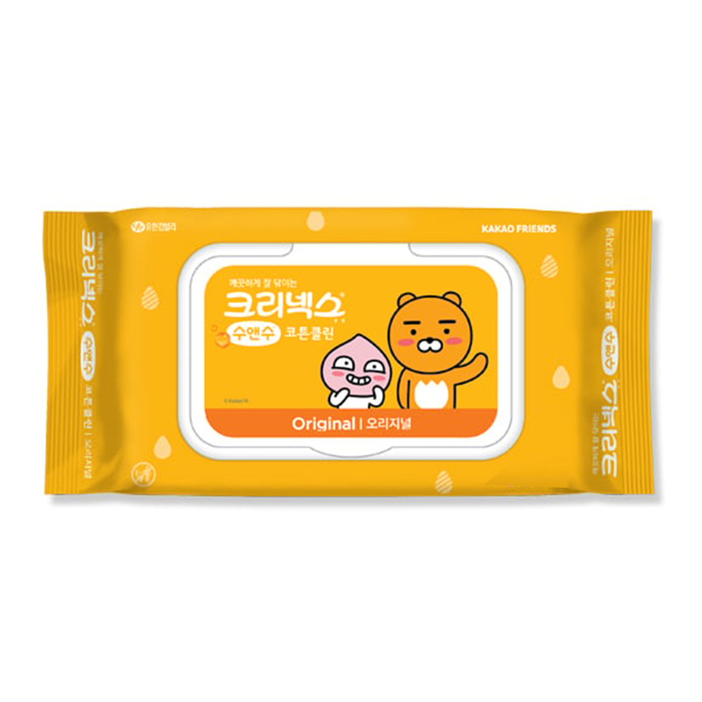 크리넥스 수앤수 코튼클린 플러스 캡형 72매 X 10팩 : 모던Shop