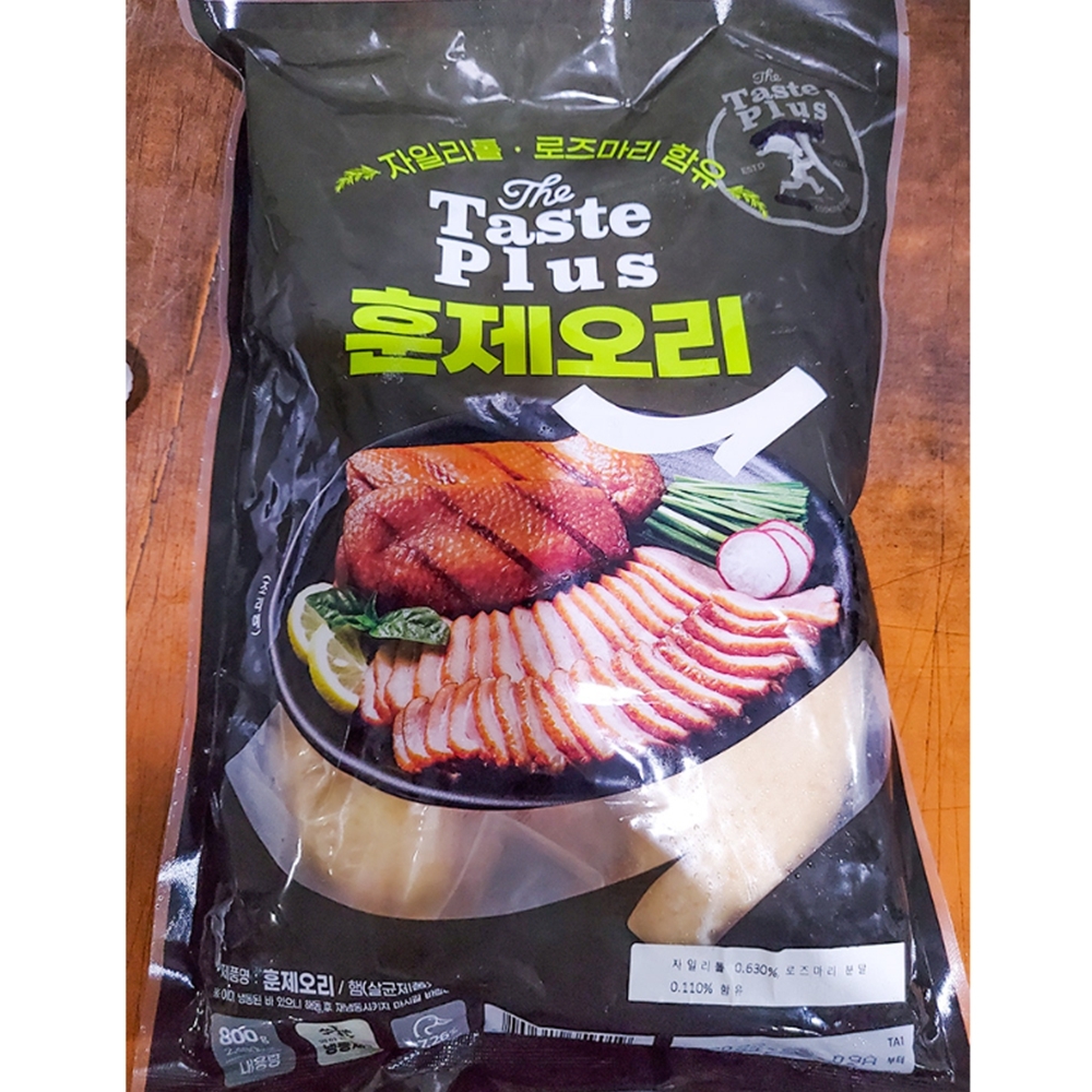 한마리 훈제오리 통오리훈제 완포걸이 800g : 마켓구름A