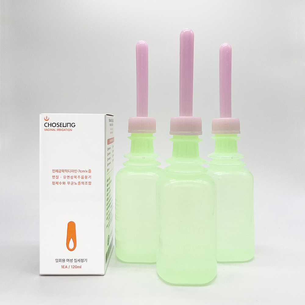 초승 120ml x 11개입 여성청결제 일회용 질세정제 질세정기 : 원컴