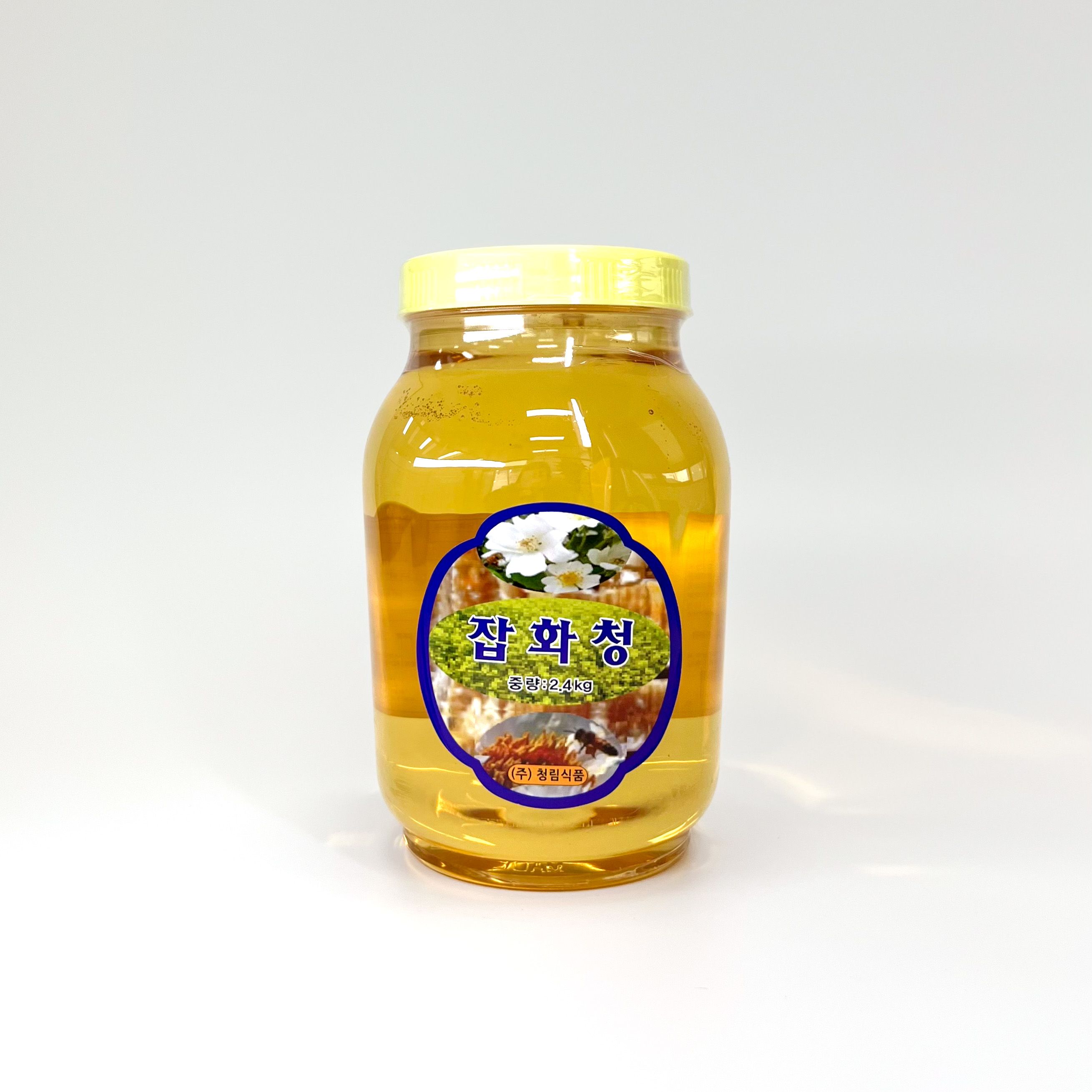 청림식품 달콤한 꿀 잡화청 2.4kg : 왓푸드