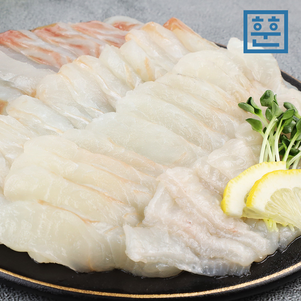 당일작업 광어회 대광어 250g 활어회 숙성회 : 훈훈수산
