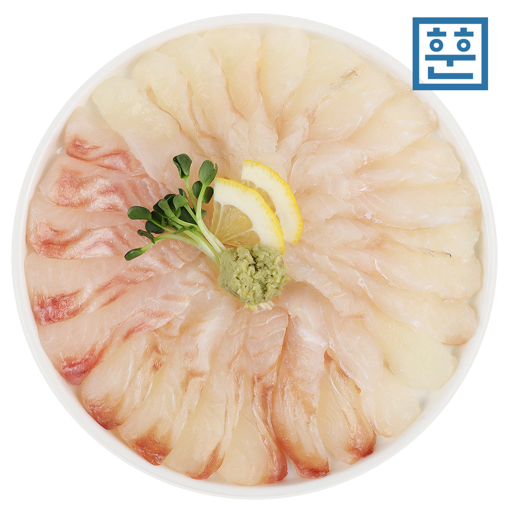당일작업 광어회 대광어 250g 활어회 숙성회 : 훈훈수산