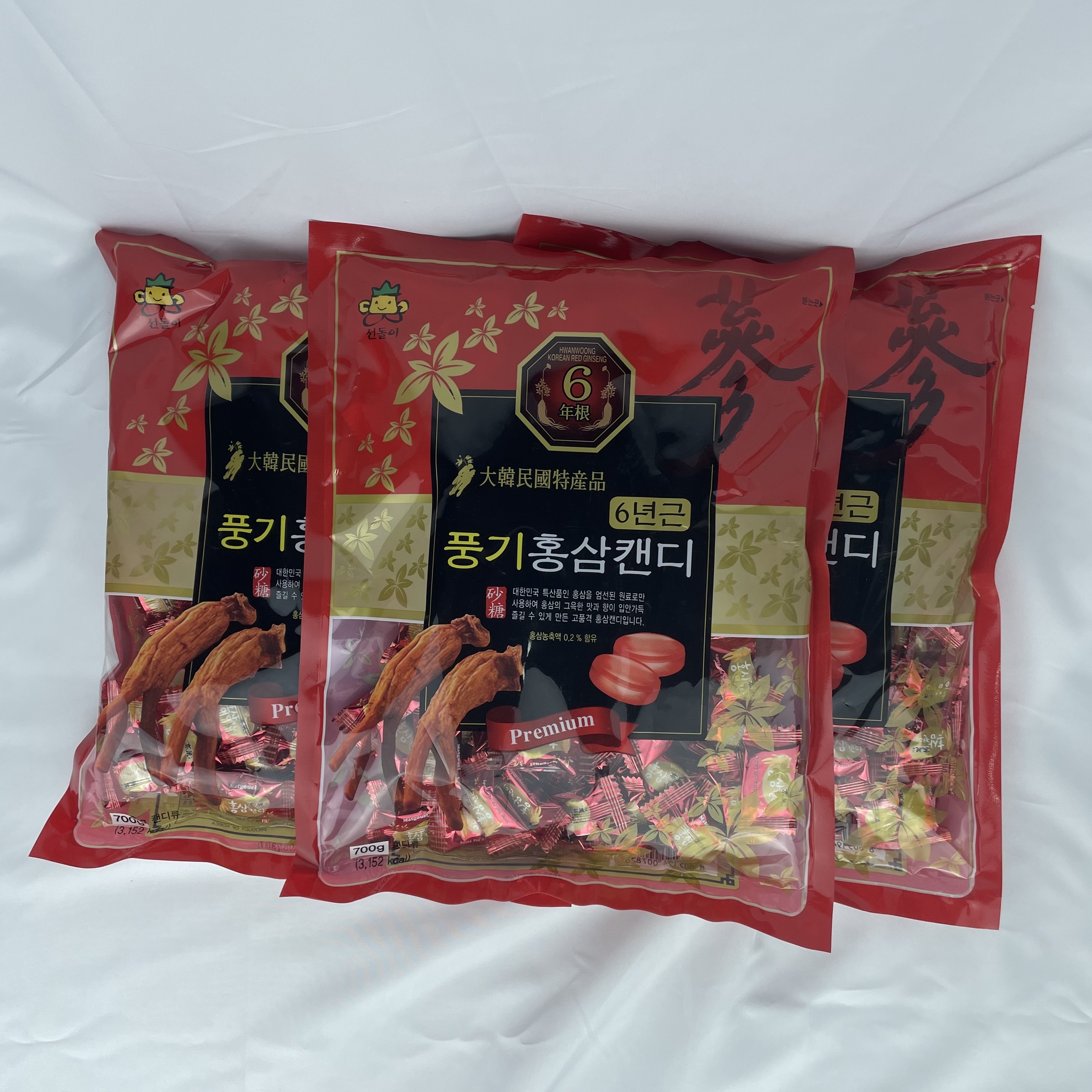 풍기 홍삼 사탕 제품 홍삼 캔디 700g : 한보인삼사