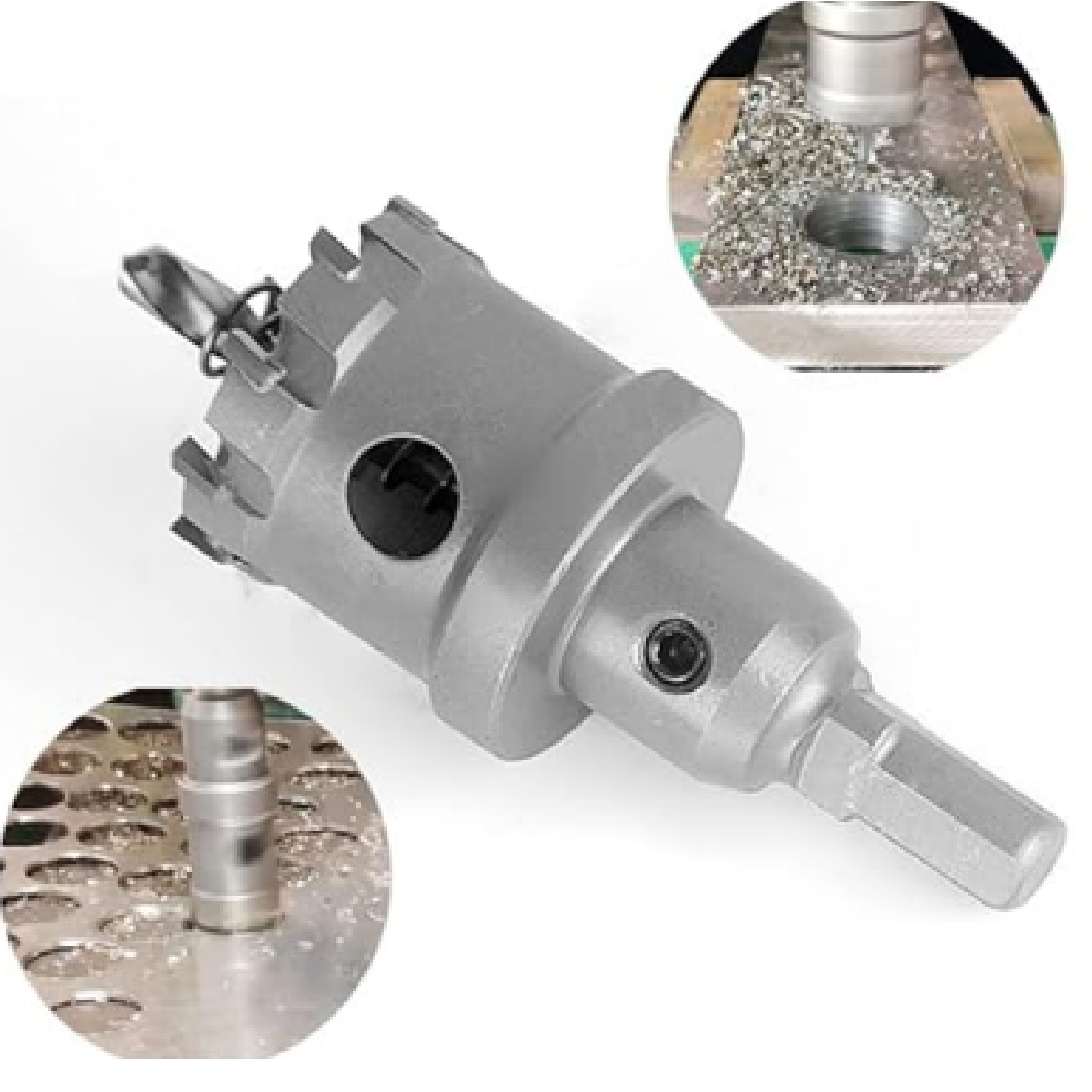 TCT 스텐홀쏘 100mm 초경 아바일체형 드릴 홀소 홀커터 홀컷터 싱크대 원형 철판 : 망고테크