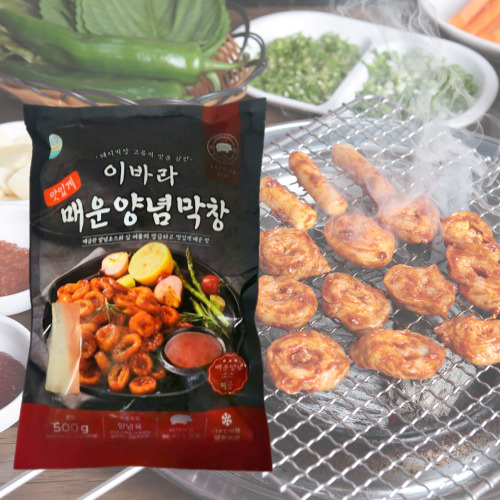 대구 달구벌 이바라 진 매운 양념 막창 500g (소스포함) : 카운트다운세이브마켓