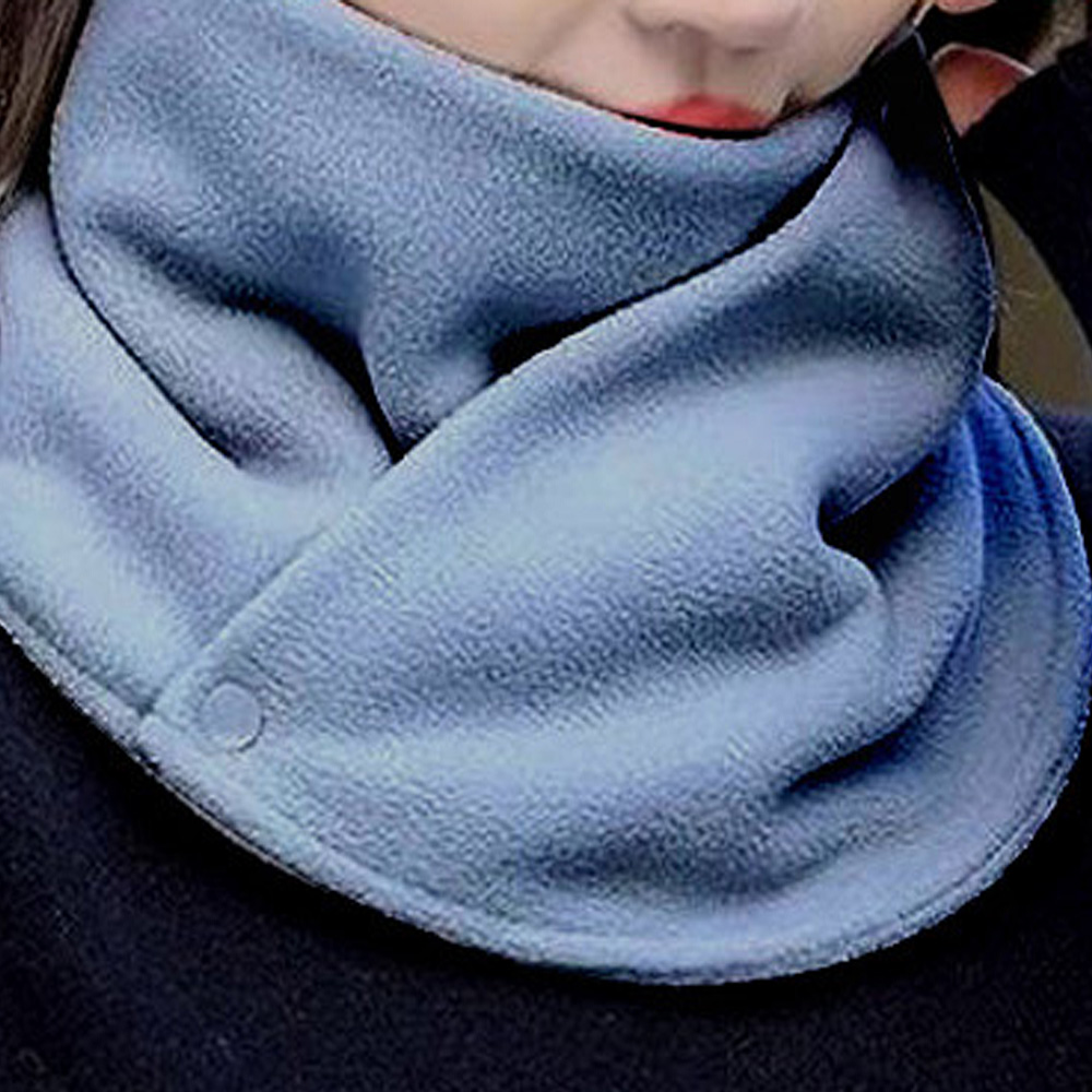 데일리 똑딱이 단추 넥워머 겨울 방한 남성 여성 목도리 목토시 : 씨앤케이글로벌