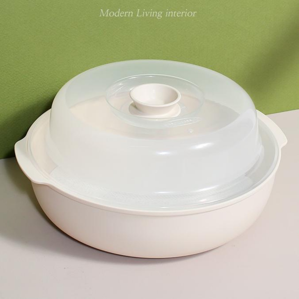 전자레인지 라면 만두 계란 찜기 그릇 뚜껑 : 아이템밸리