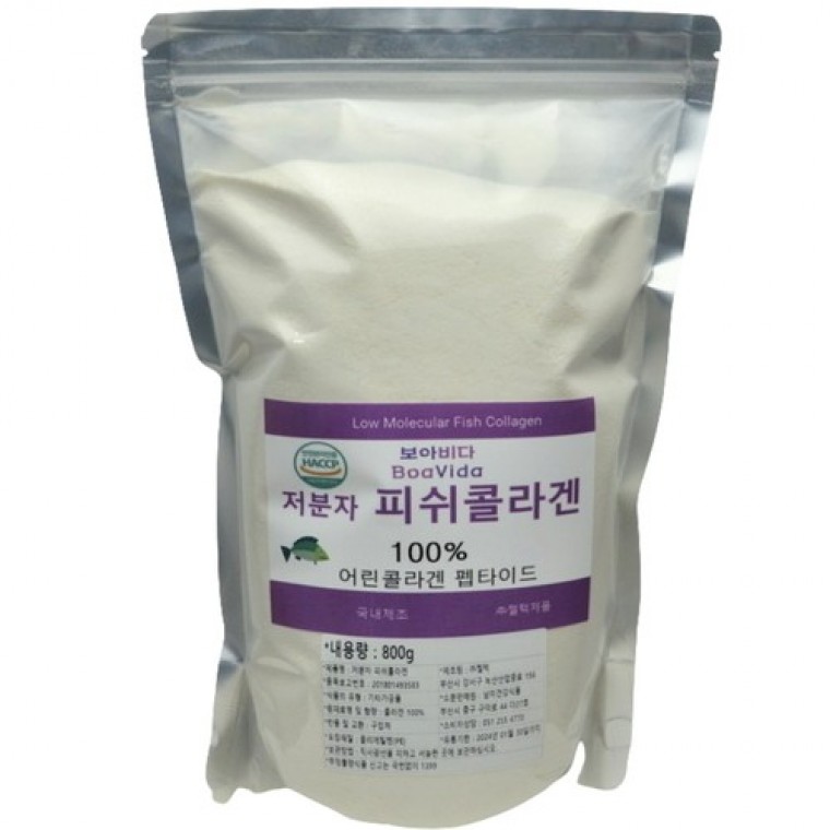 국내제조 콜라겐 (주)젤택 펩타이드1팩 저분자 피쉬 800g : 뉴건강