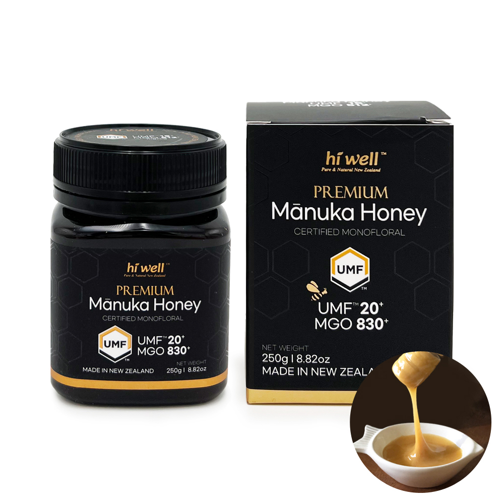 하이웰 프리미엄 뉴질랜드 마누카꿀 UMF20+ MGO830+ 250g : 하이웰코리아 스토어