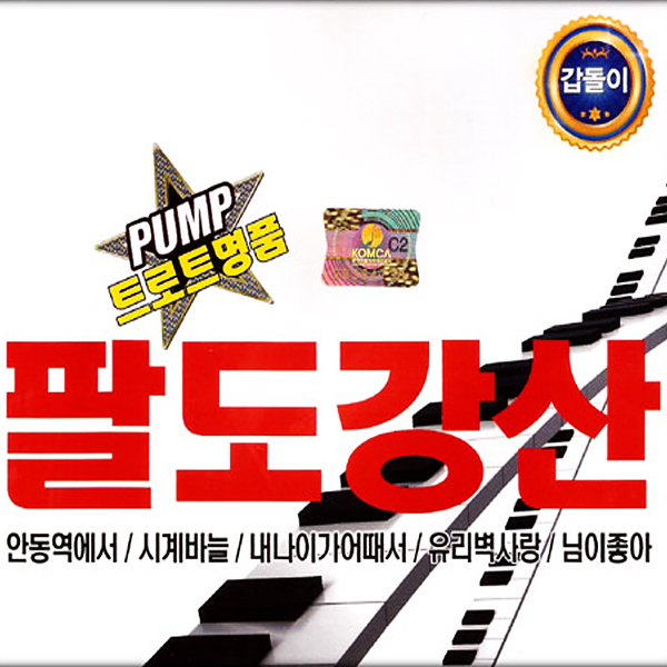 2CD_PUMP트로트명품팔도강산/안동역에서/시계바늘/내나이가어때서/유리벽사랑/님이좋아/여러분/원점/하얀꽃 : 더지엠컴퍼니