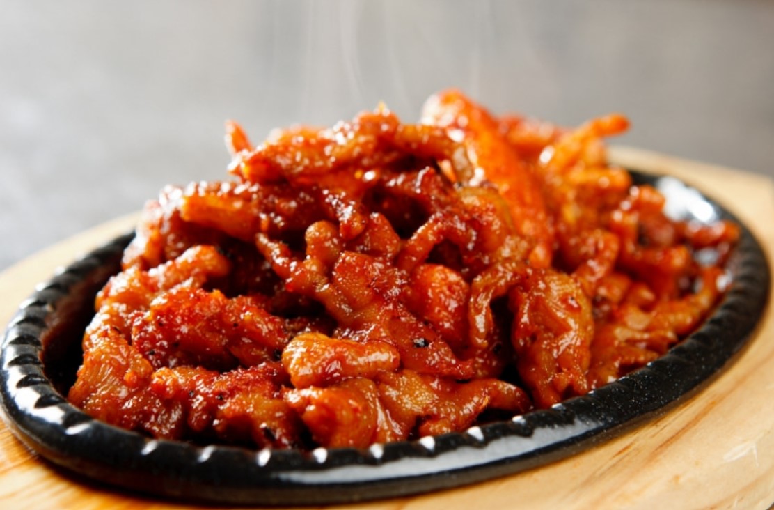 캠핑음식 간편조리 직화 무뼈 불 닭발 250g : 소문난미식가